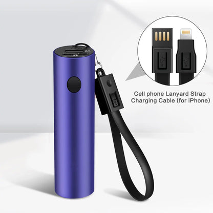 Dual-Purpose Power Bank and Flashlight