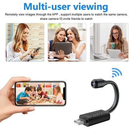 Plug-and-Play Indoor HD WiFi Camera