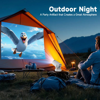 4K Projector – Compact with Sound