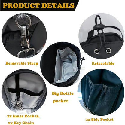 Hands-Free Magnetic Workout Pouch