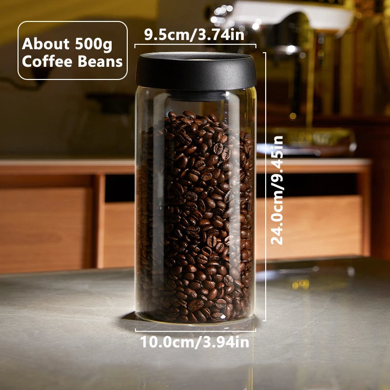 Flavour-Preserving Coffee Storage Jar