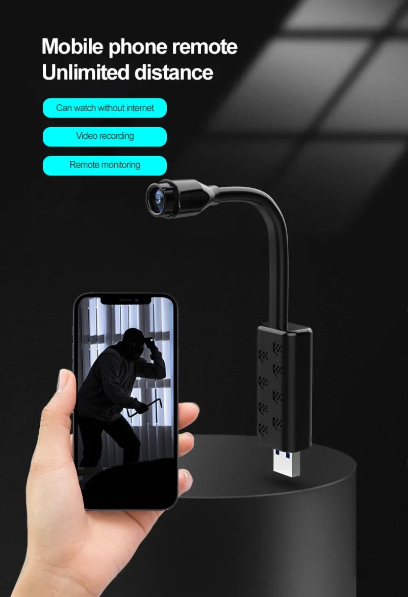 Plug-and-Play Indoor HD WiFi Camera