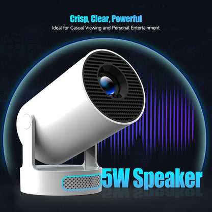 4K Projector – Compact with Sound