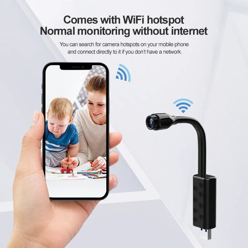 Plug-and-Play Indoor HD WiFi Camera