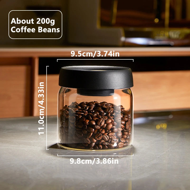 Flavour-Preserving Coffee Storage Jar