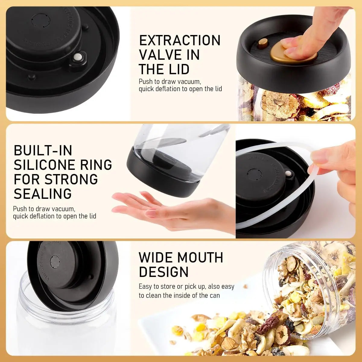 Flavour-Preserving Coffee Storage Jar