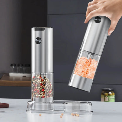 Cordless Electric Salt And Pepper Grinder