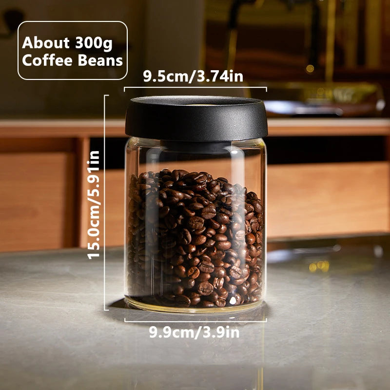 Flavour-Preserving Coffee Storage Jar