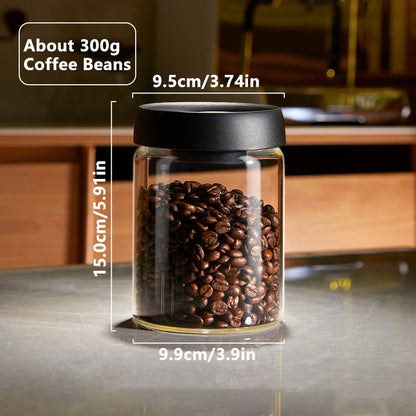 Flavour-Preserving Coffee Storage Jar